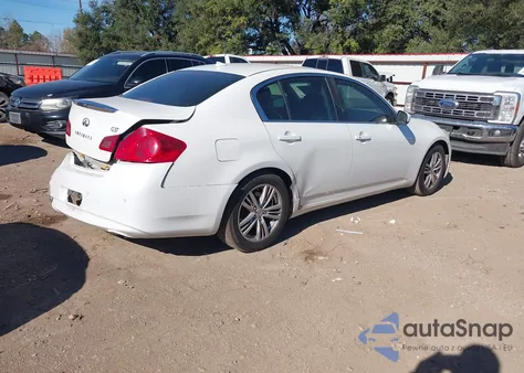2012 Infiniti G37 Journey z USA, uszkodzony, nr VIN JN1CV6AP6CM933673